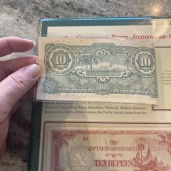 WORLD WAR 2 OCCUPIED PAPER CURRENCY. - Picture 5 of 8